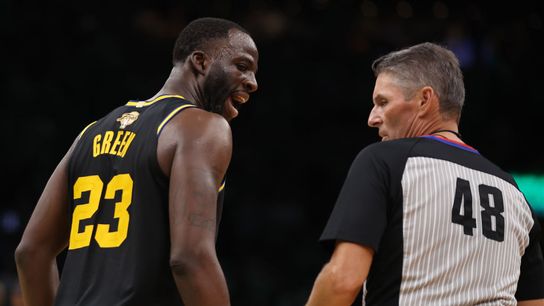 After one game in Boston, Draymond Green and the Warriors look agitated taken at BSJ Headquarters (Celtics)